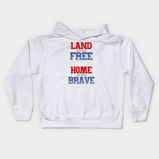 Happy 4th of July Kids Hoodie